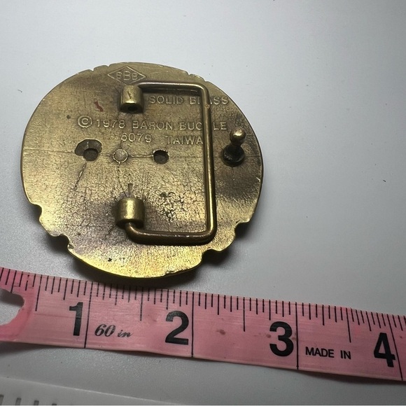 OLD NATIONAL RIFLE Association OF AMERICAN EAGLE BELT BUCKLE CLOTHING - Picture 3 of 3